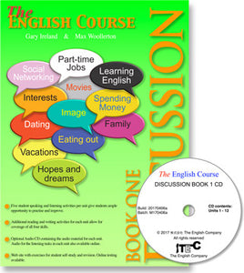 The English Course - Discussion Book 1: Student's Book and CD Set
