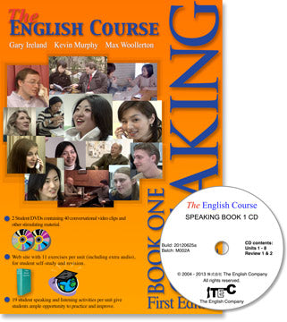 The English Course - Speaking Book 1: Student's Book and Audio CD Set