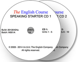 The English Course - Speaking Starter: 2 x CD Set